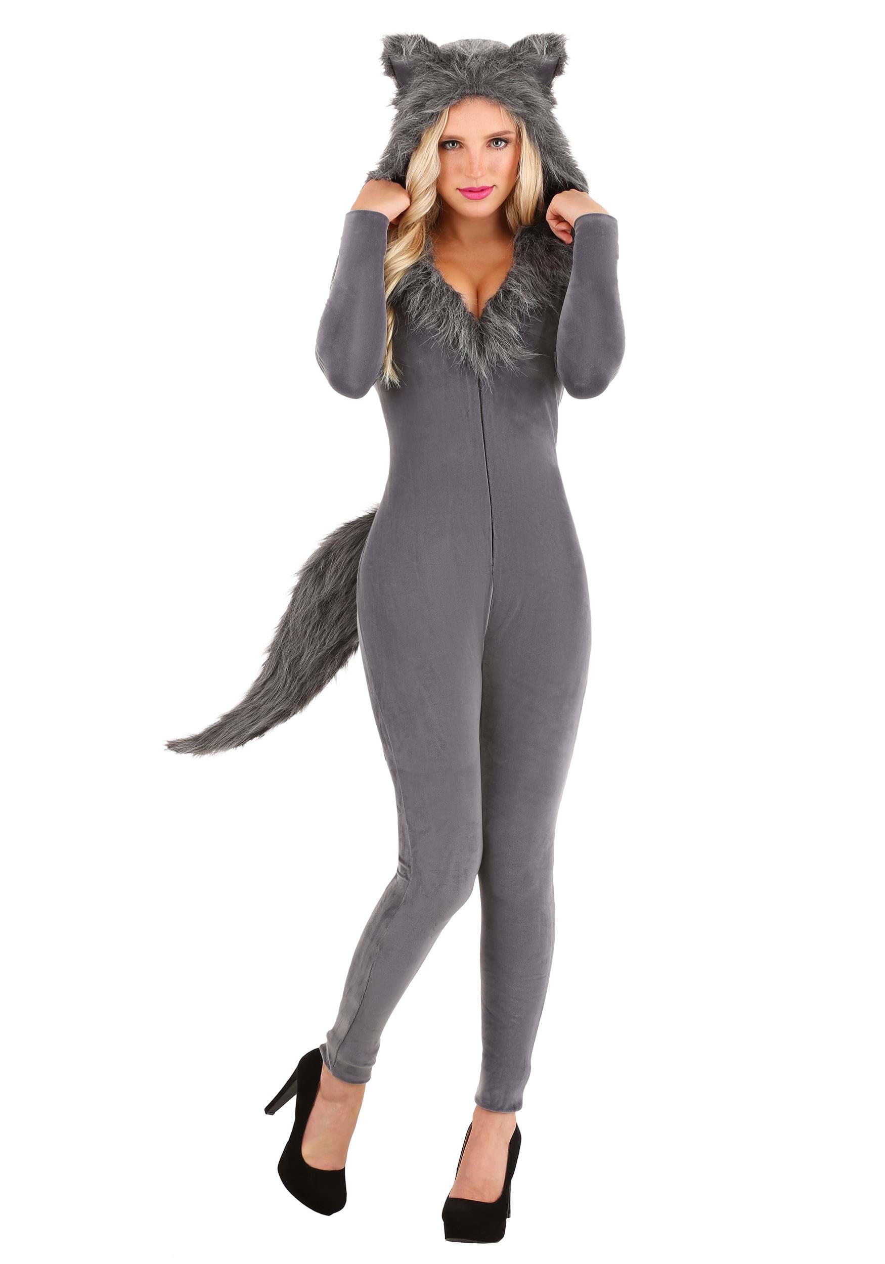 Grey Wolf Costume for Women