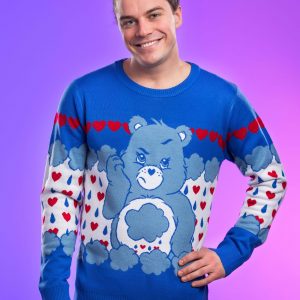 Grumpy Bear Adult Care Bears Ugly Christmas Sweater