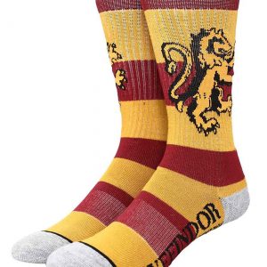 Gryffindor Harry Potter Rugby Stripe Crew Socks