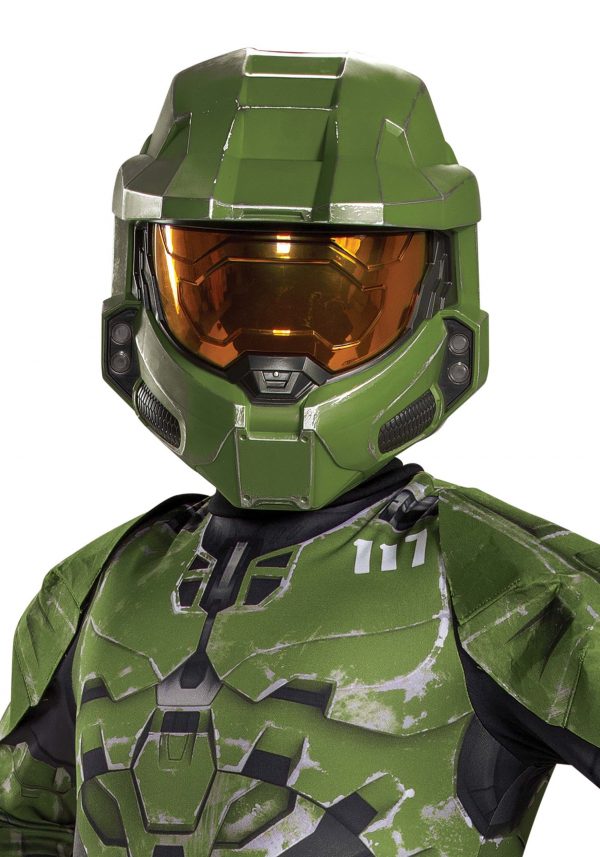 Halo Infinite Master Chief Full-Face Mask for Kids