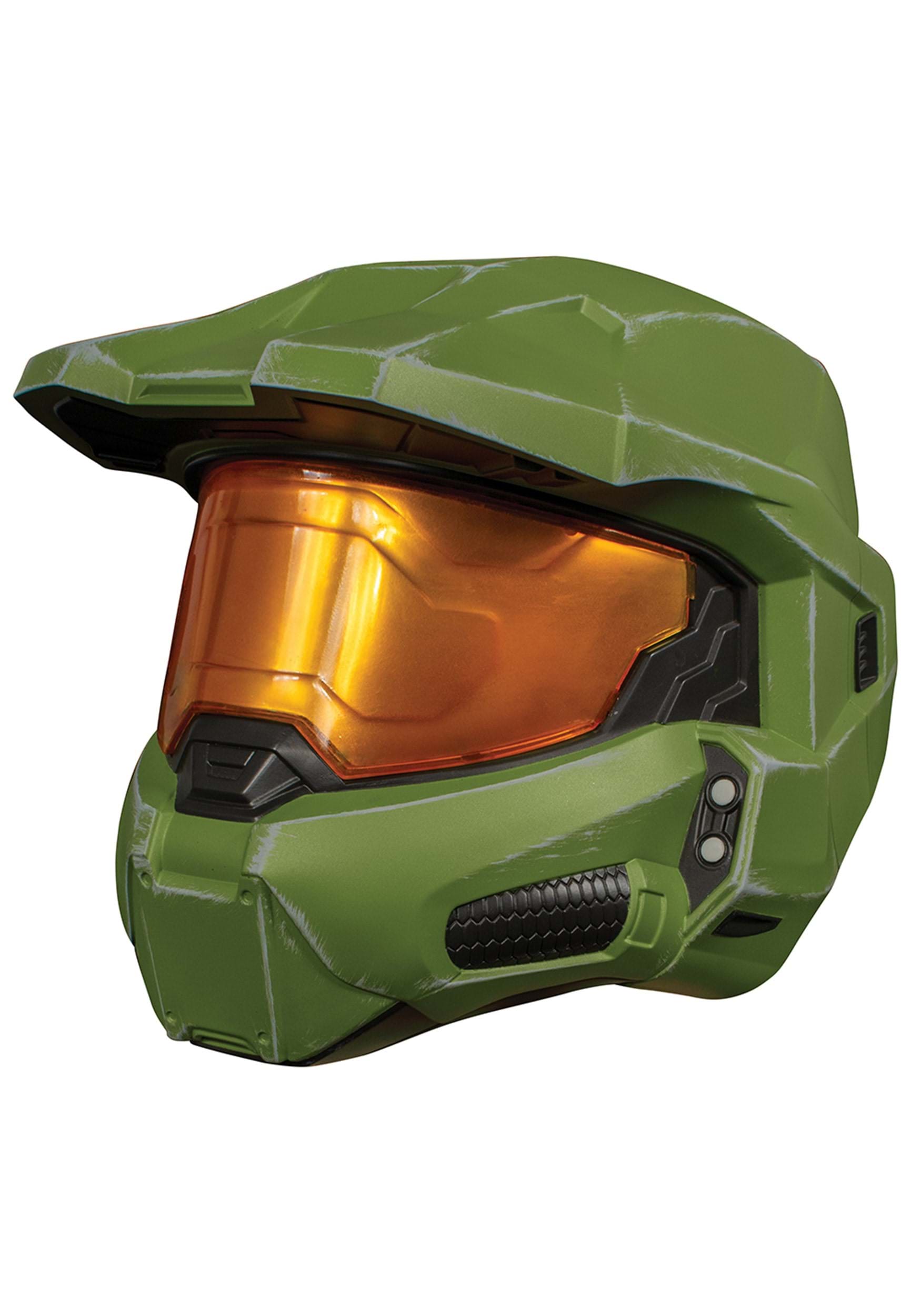 Halo Infinite Master Chief Full Helmet for Kids