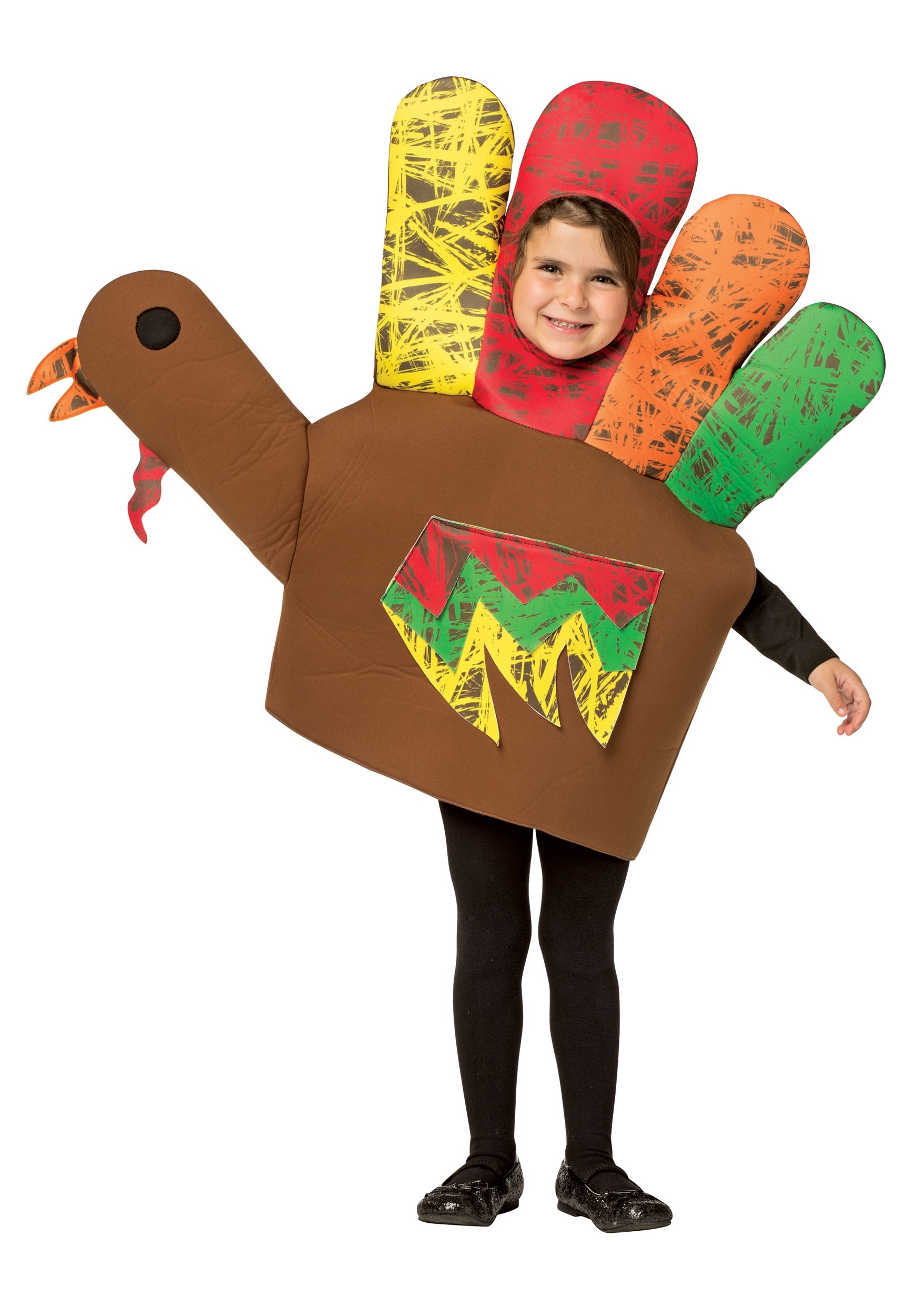 Hand Turkey Kids Costume
