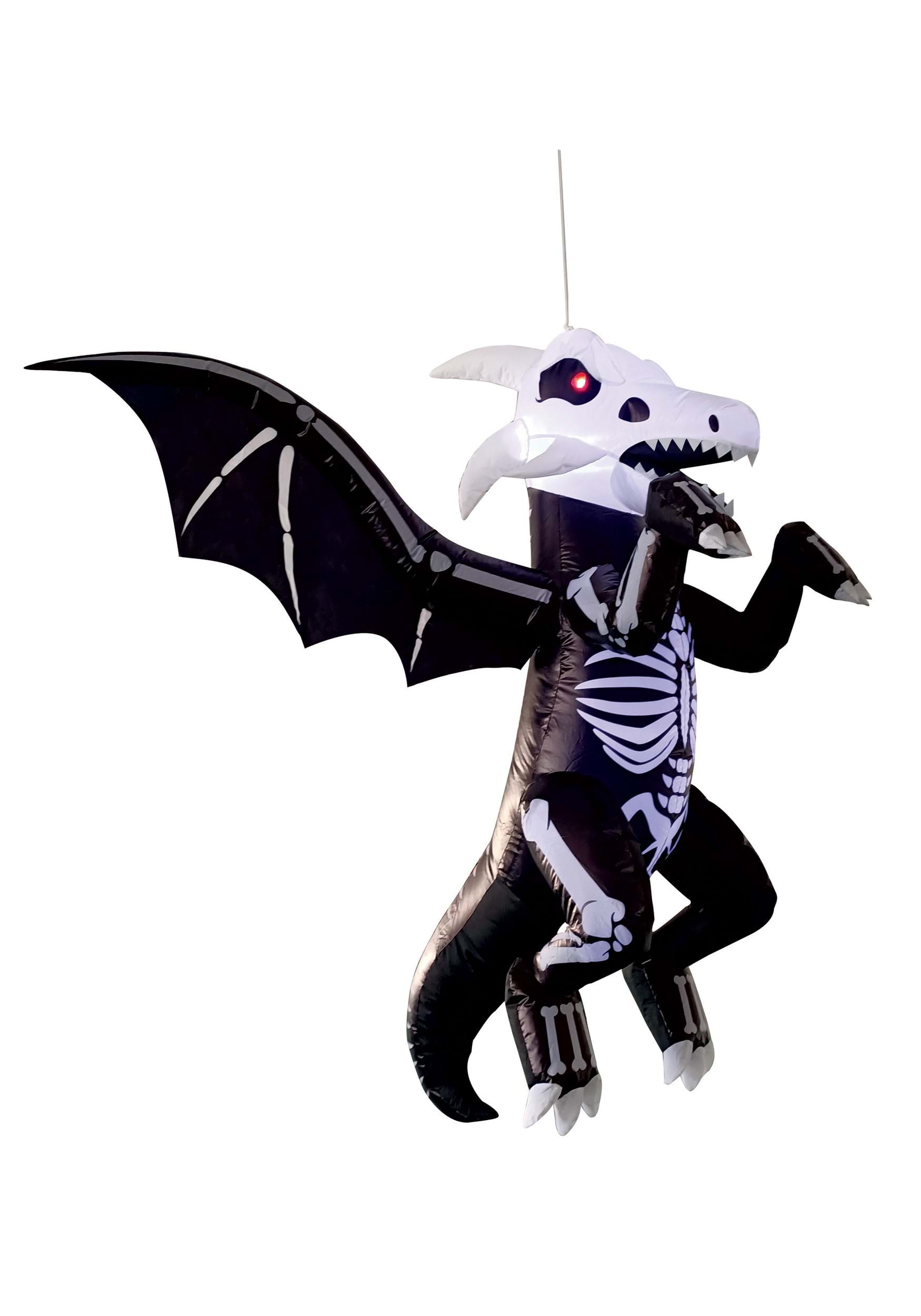 Hanging 5FT Skeleton Dragon Inflatable Decoration