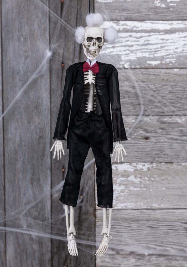 Hanging Skeleton Groom 16" Decoration