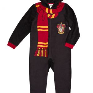Harry Potter Boys or Girls Hooded Union Suit