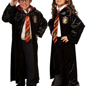 Harry Potter Child Deluxe Robe & Accessory Set