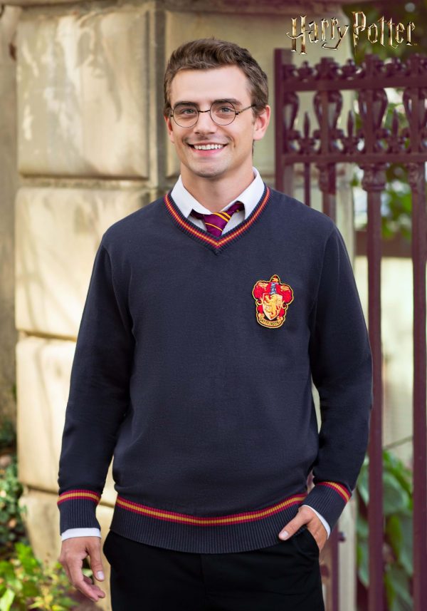 Harry Potter Gryffindor Uniform Sweater for Adults