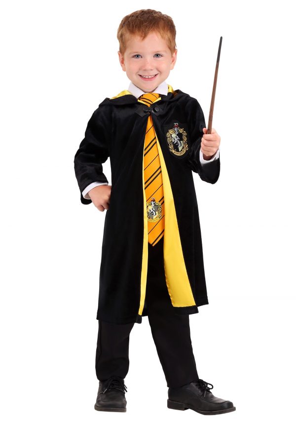 Harry Potter Toddler Deluxe Hufflepuff Robe Costume