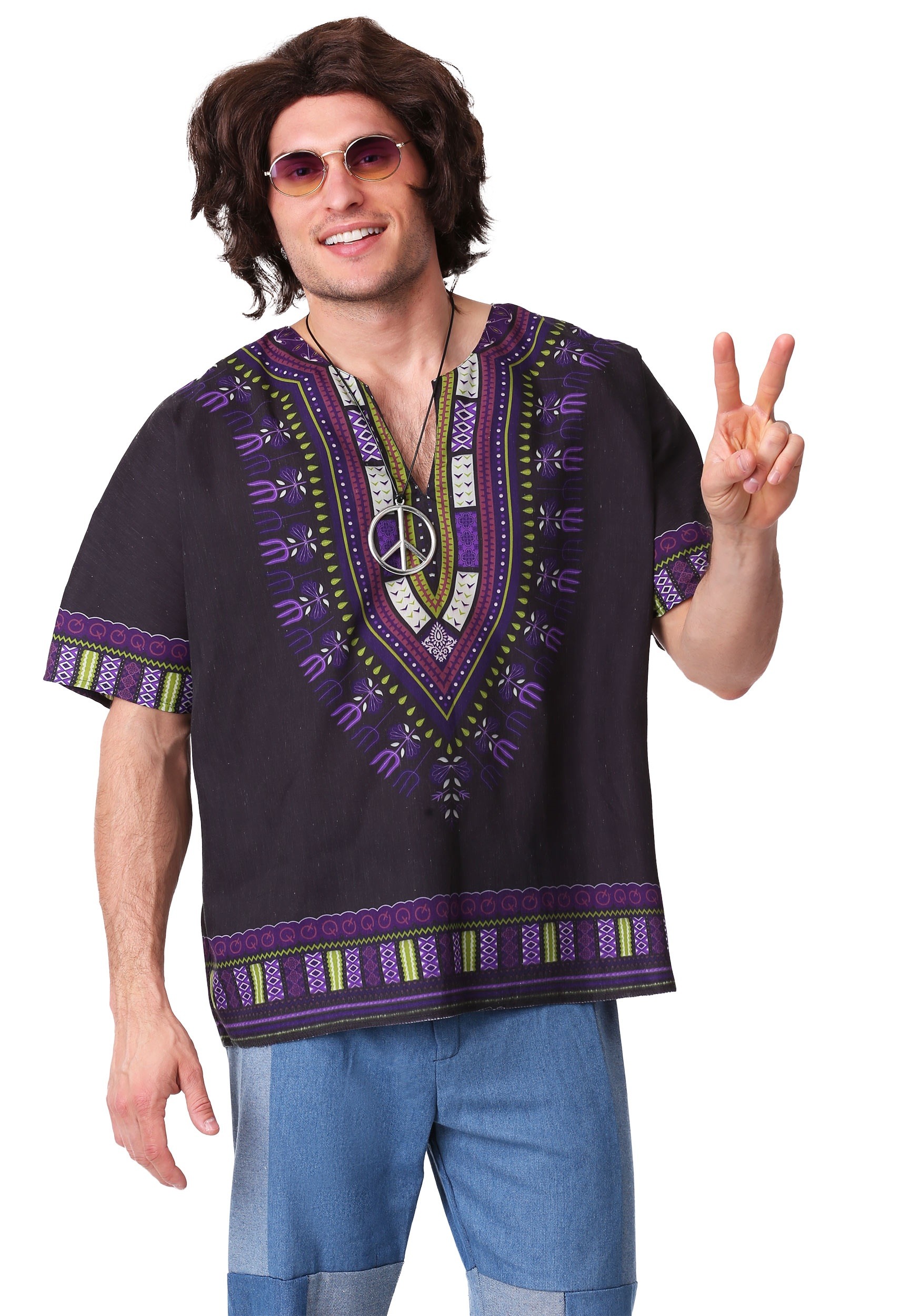Hazy Hippie Costume for Men