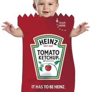 Heinz Ketchup Packet Infant Bunting Costume