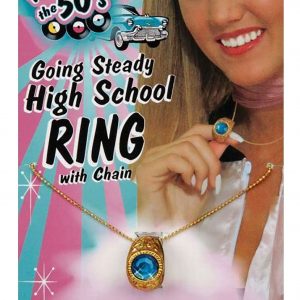 High School Class Ring Necklace