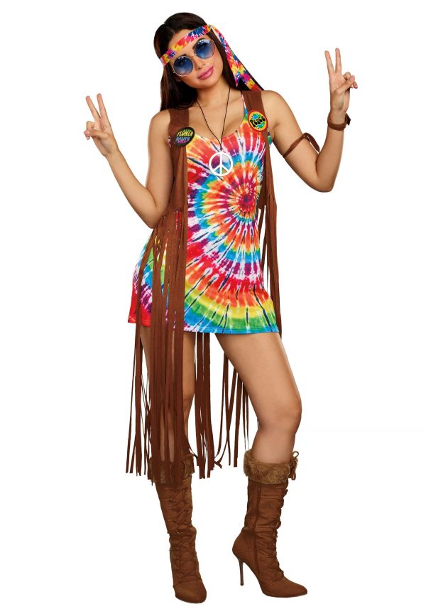 Hippie Women Hottie Costume