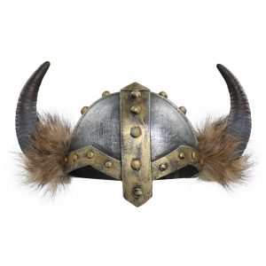 Horned Viking Costume Helmet for Women