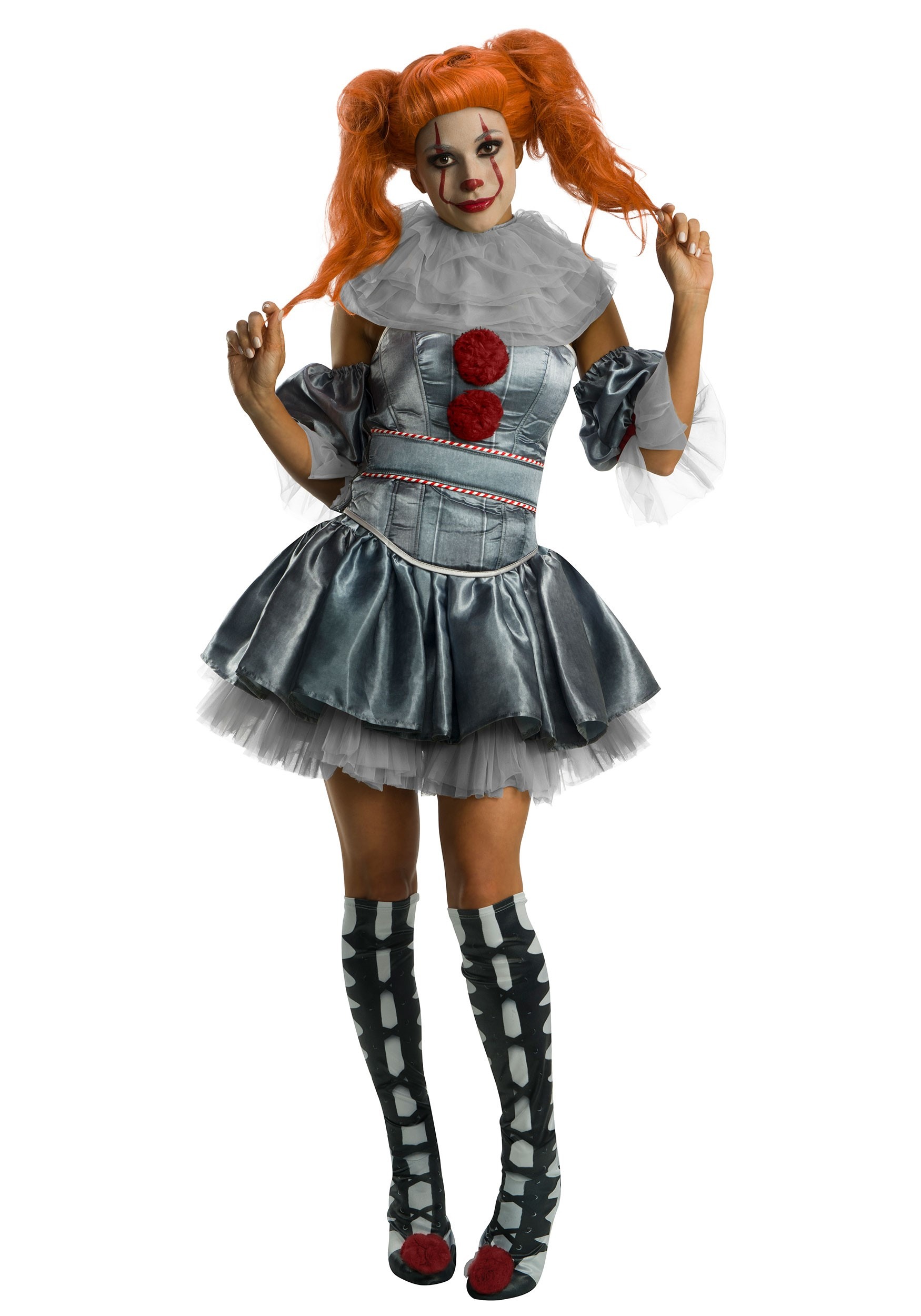 IT Deluxe Pennywise Women’s Dress Costume