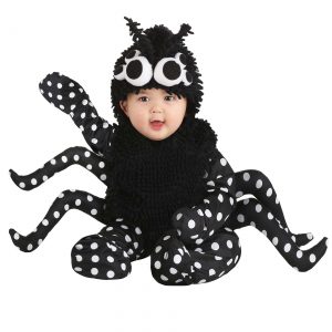 Infant Itty Bitty Black Spider Costume