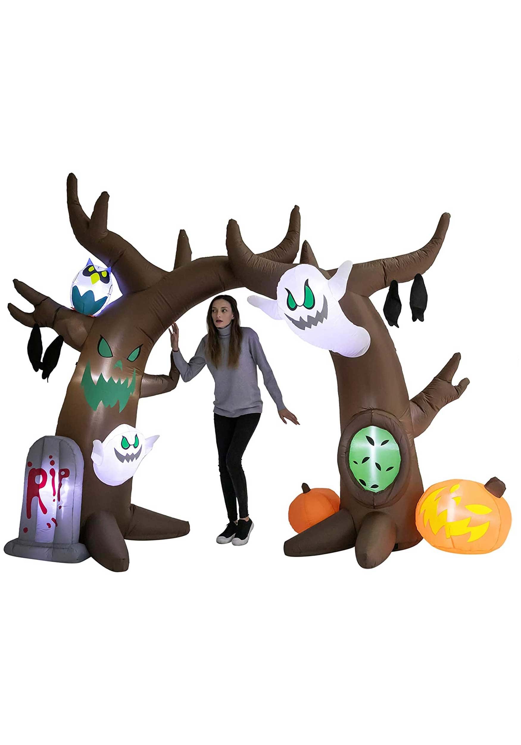 Inflatable 8FT Scary Tree Archway Prop
