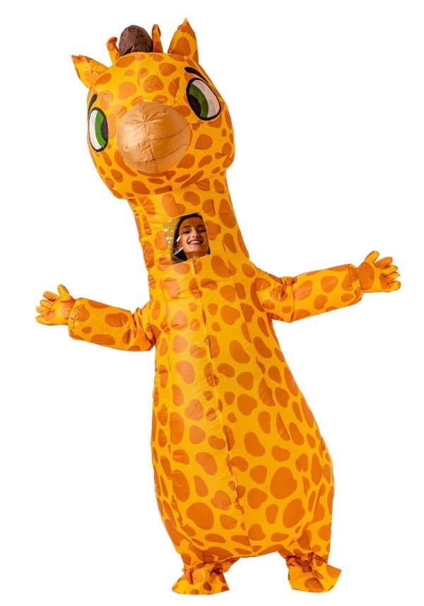 Inflatable Adult Giraffe Costume