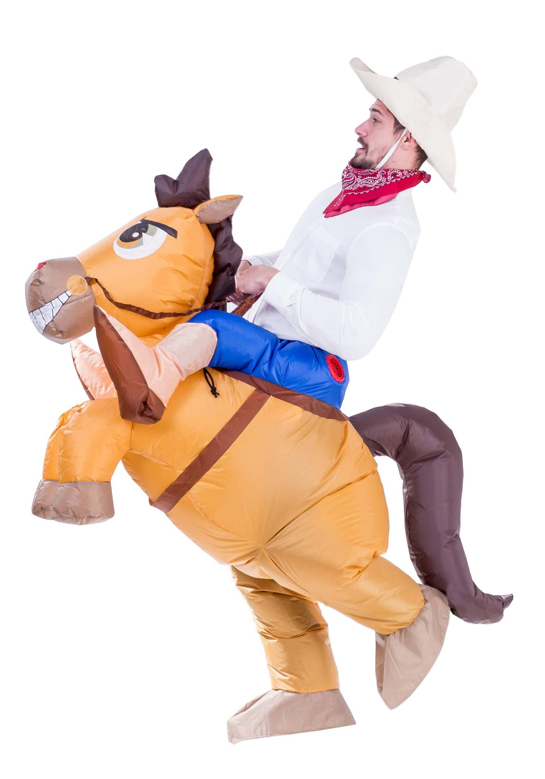 Inflatable Adult Horse Ride-On Costume