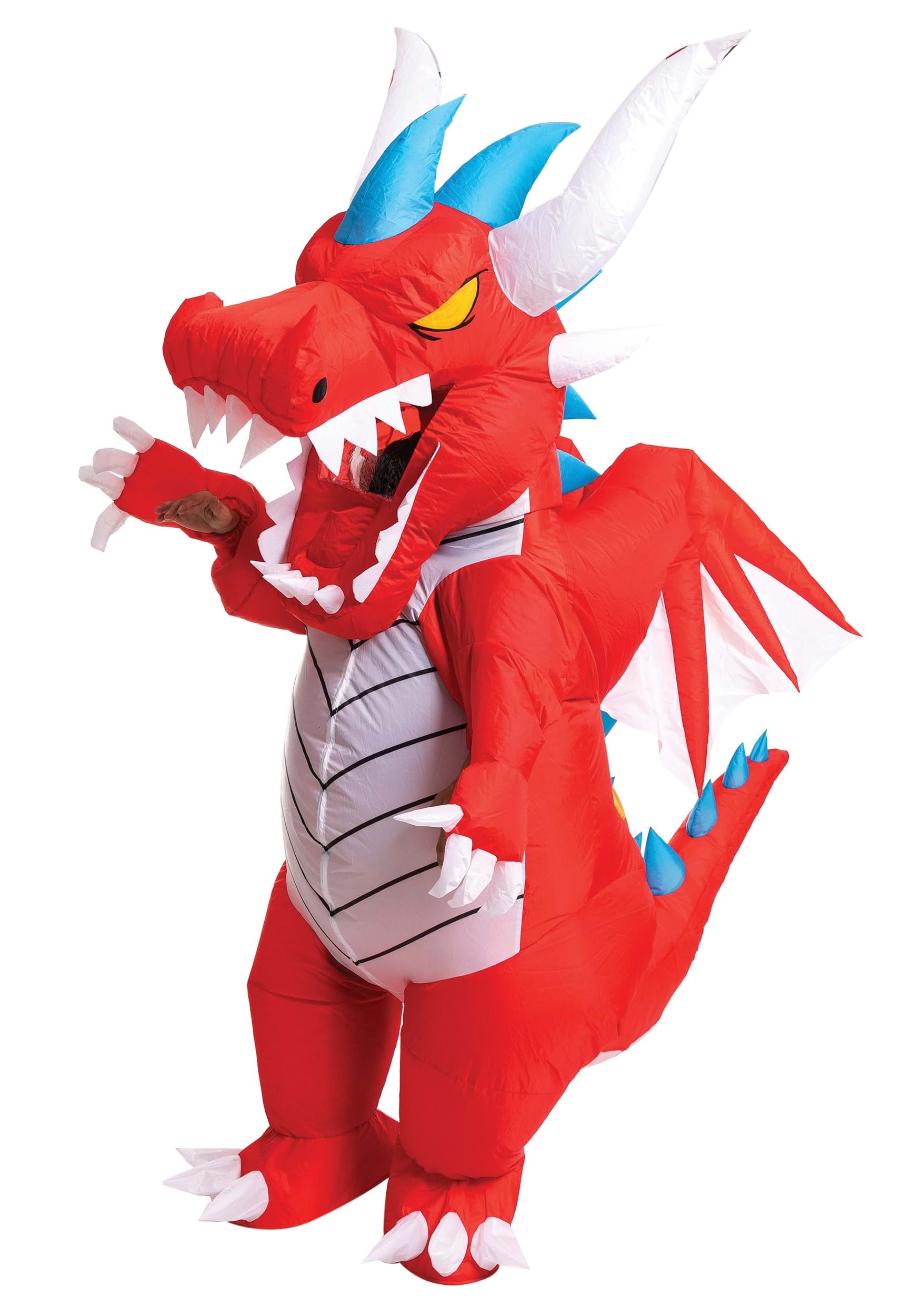 Inflatable Angry Dragon Adult Costume