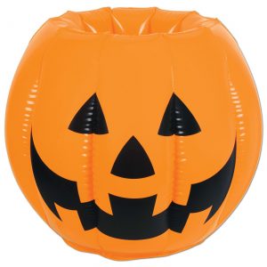 Inflatable Jack-O-Lantern Decorative Cooler