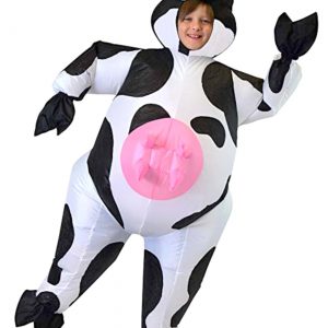 Inflatable Kid's Cow Costume