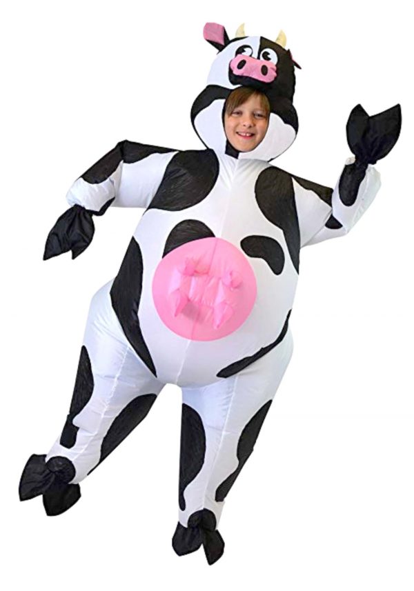 Inflatable Kid's Cow Costume
