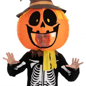 Inflatable Pumpkin Bobblehead for Adults