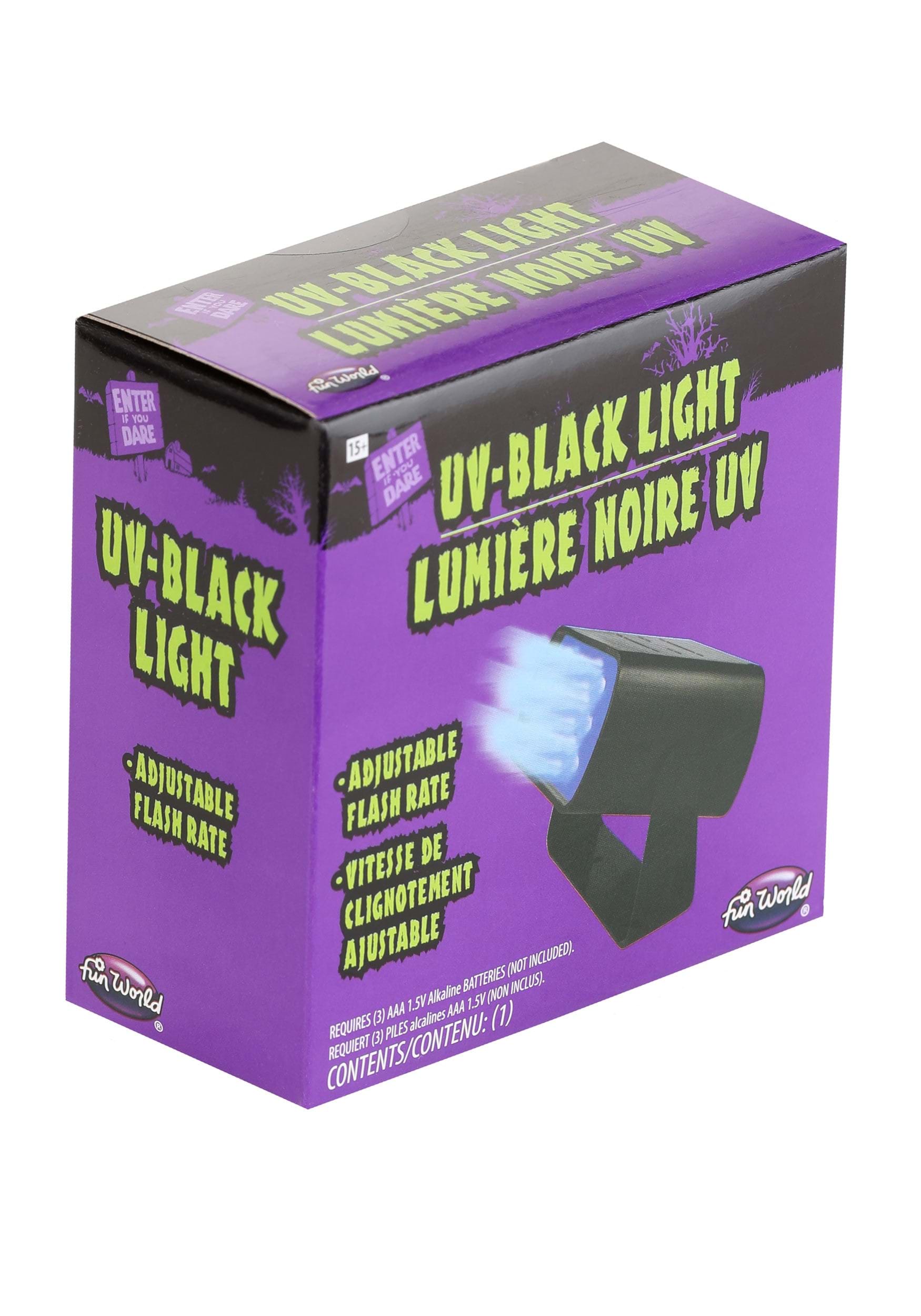Intense UV-Black Light Prop