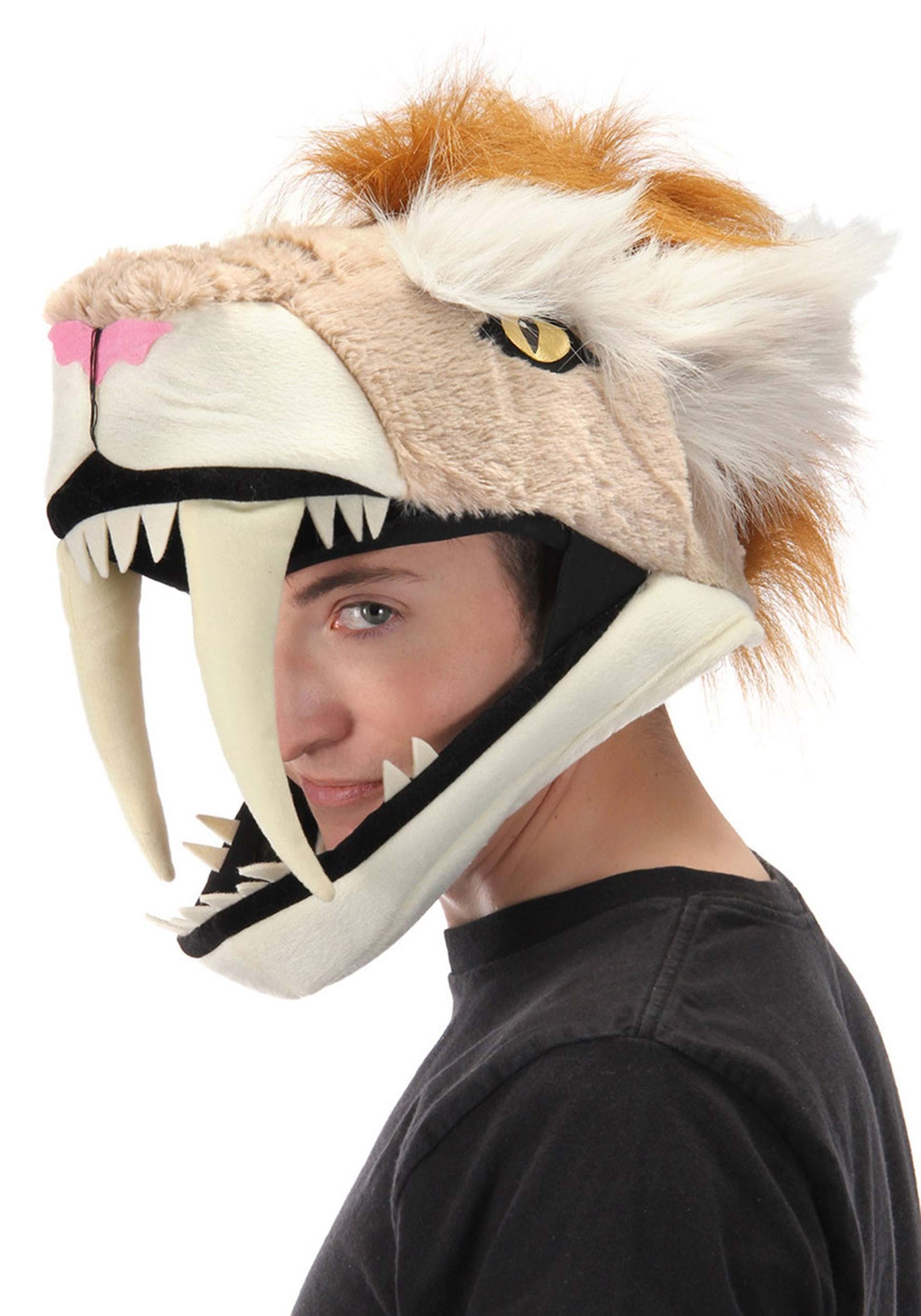 Jawesome Sabertooth Costume Hat