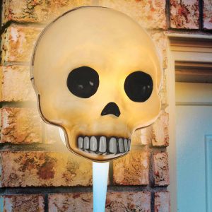 Jawless Skull Porch Light Cover or Wall Decoration
