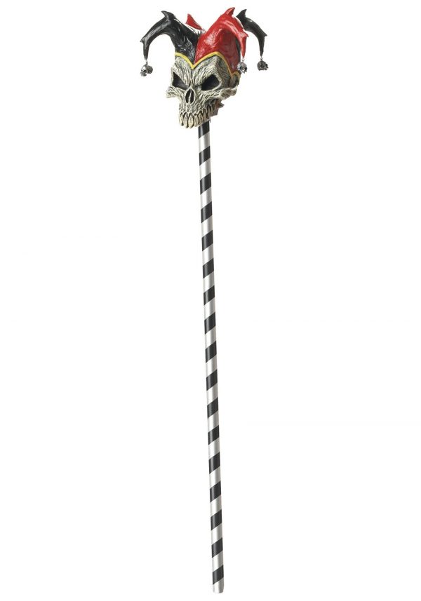 Jester Skull Cane Prop