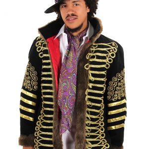 Jimi Hendrix Men's Deluxe Jacket Costume