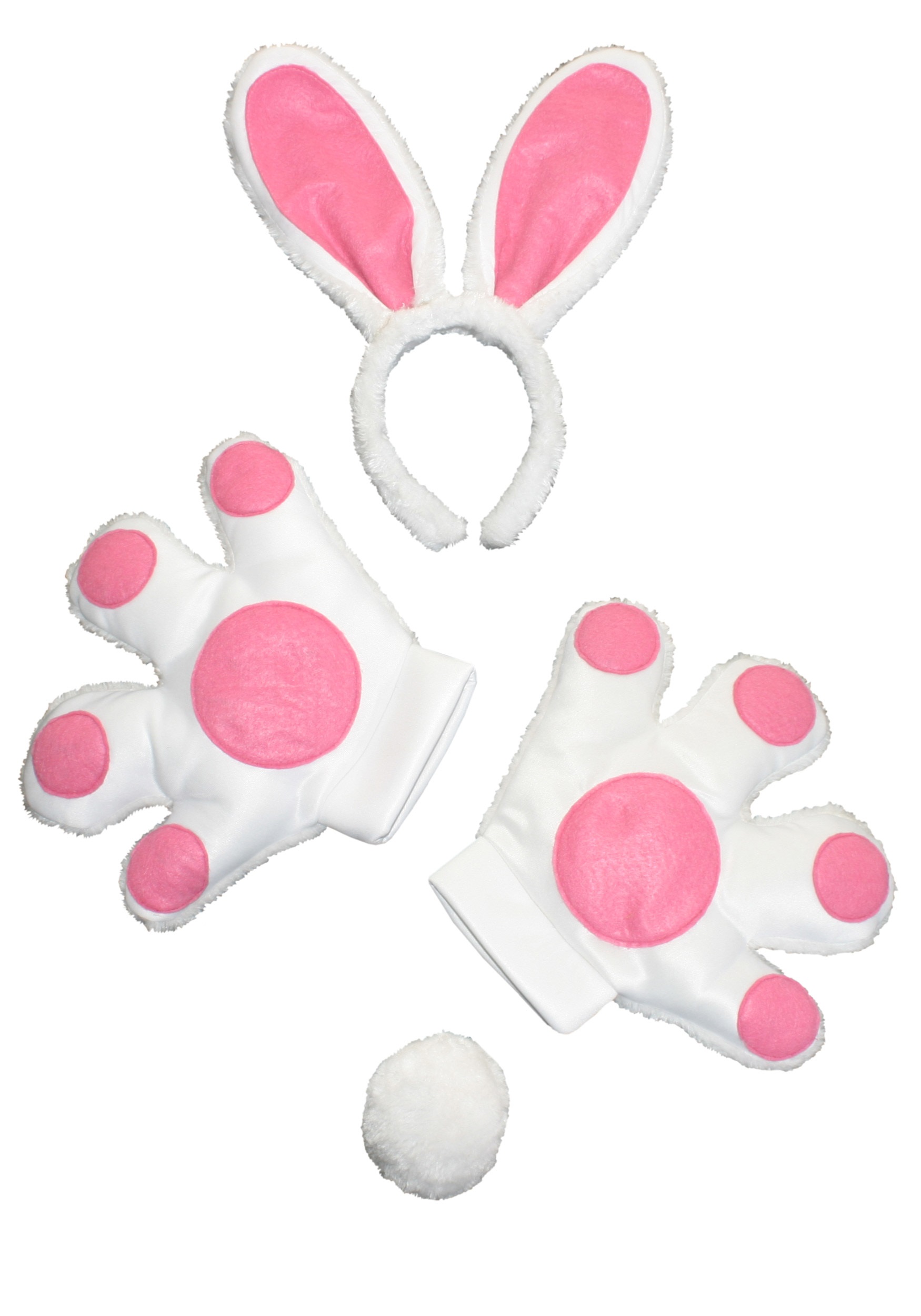 Jumbo White Bunny Accessory Kit