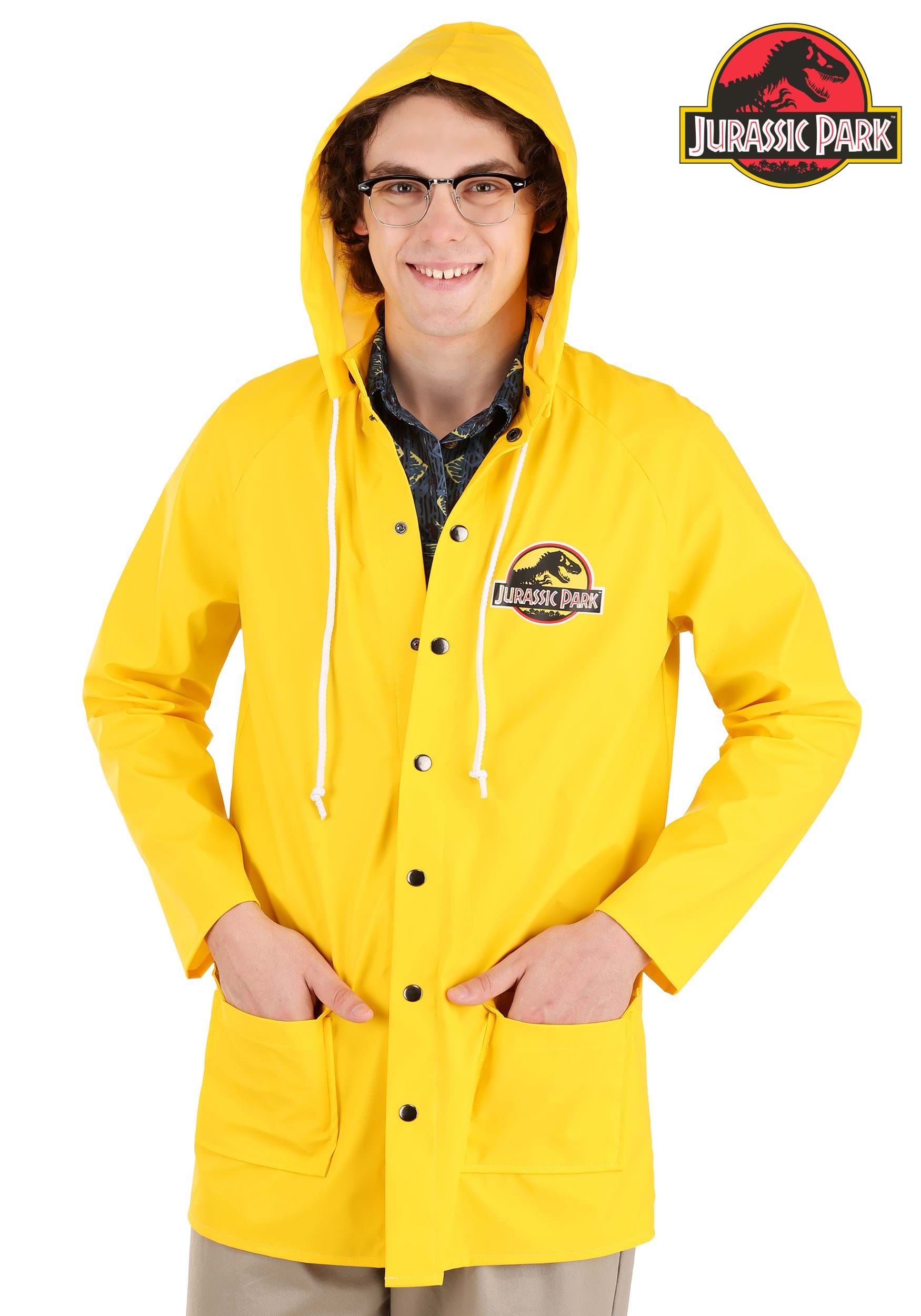 Jurassic Park Yellow Raincoat Costume