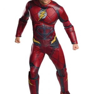 Justice League Adult Deluxe Flash Costume