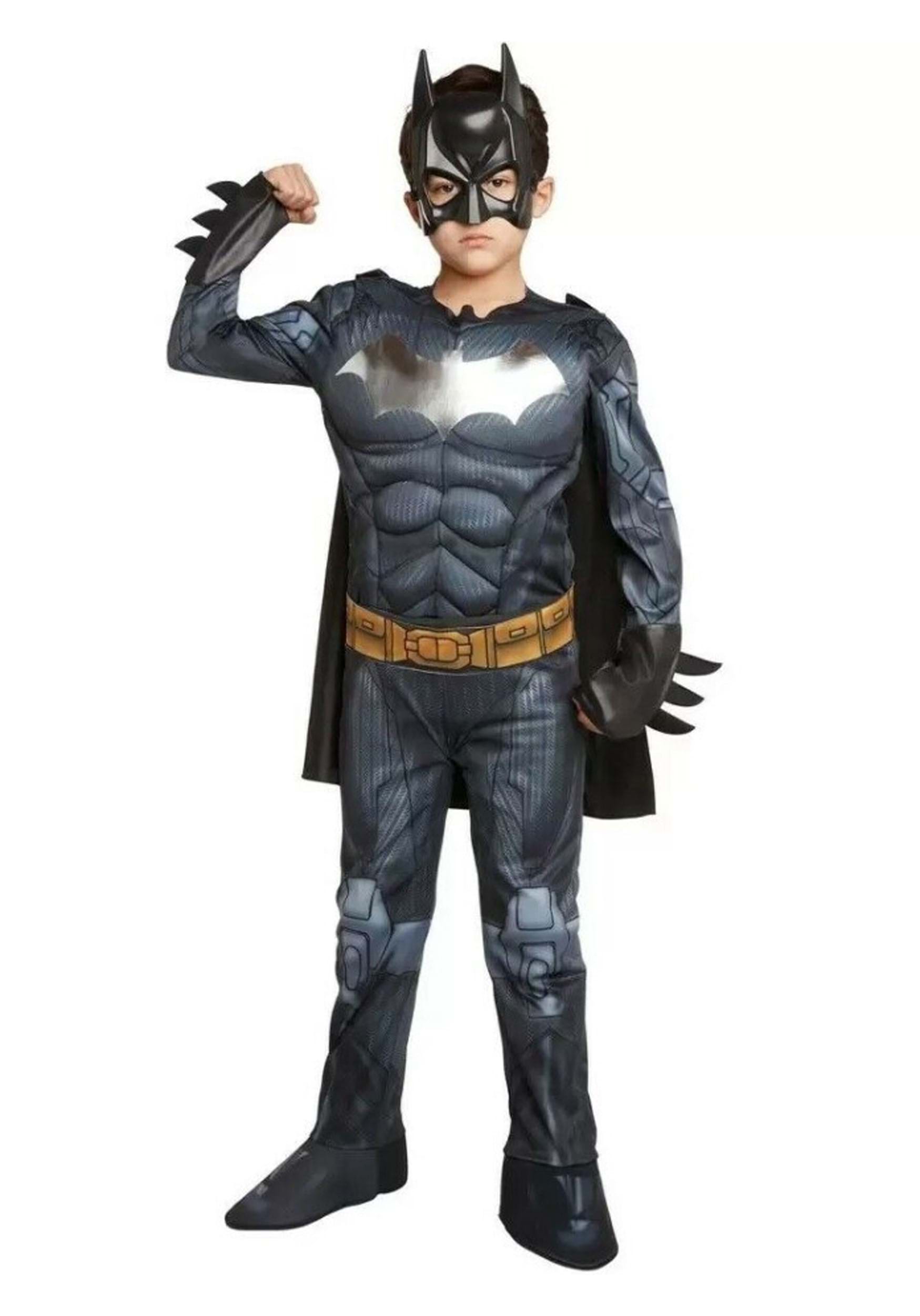 Justice League Batman Muscle Kids Costume