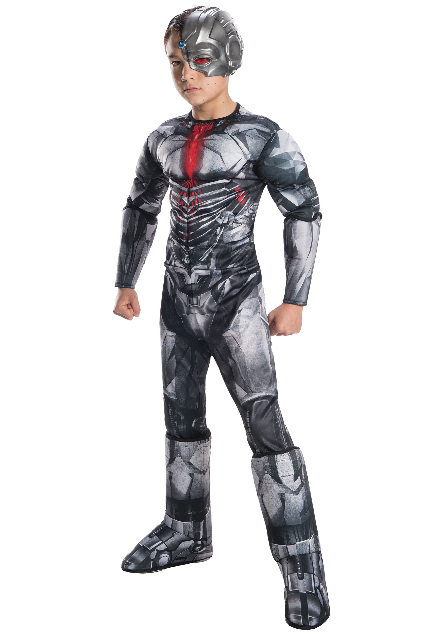 Justice League Deluxe Boy’s Cyborg Costume