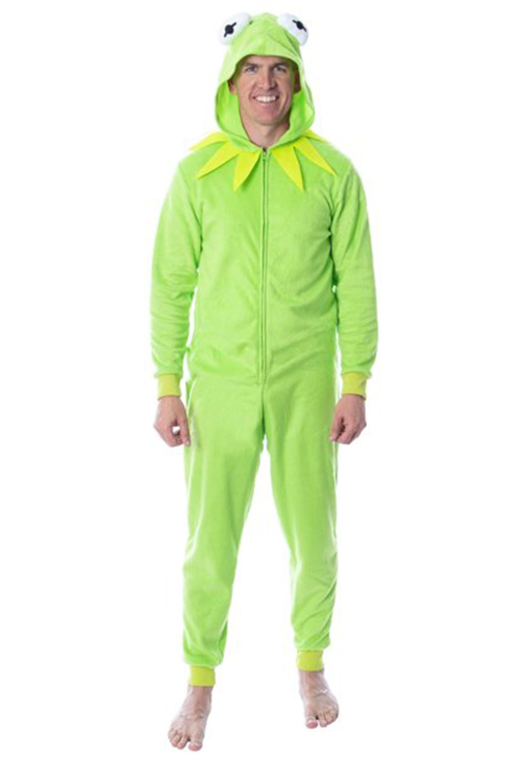 Kermit Union Suit for Adults