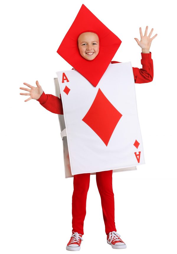 Kids Ace of Diamonds Costume