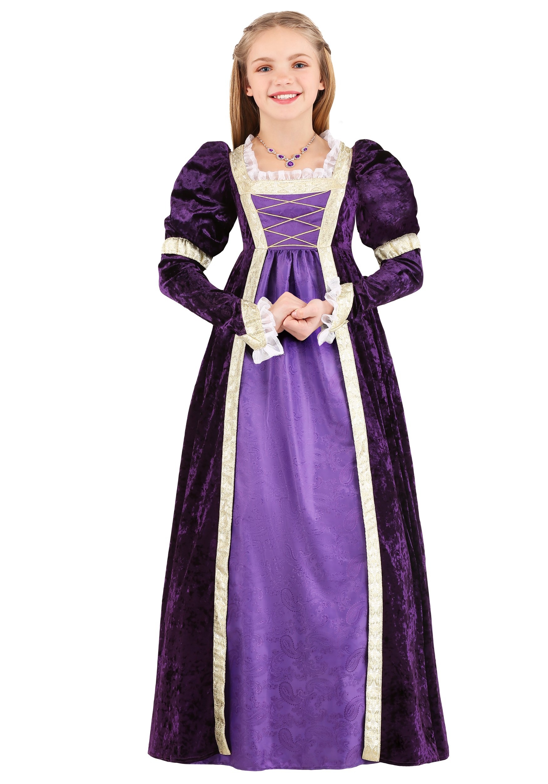 Kid's Amethyst Princess Costume