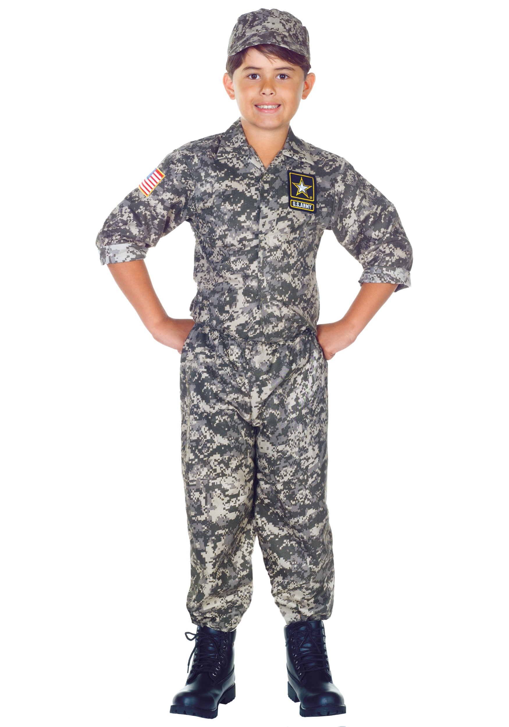 Kid’s Army Camo Costume