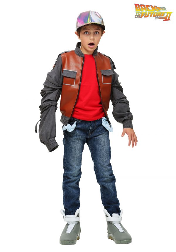 Kids Back to the Future Marty McFly Costume Jacket