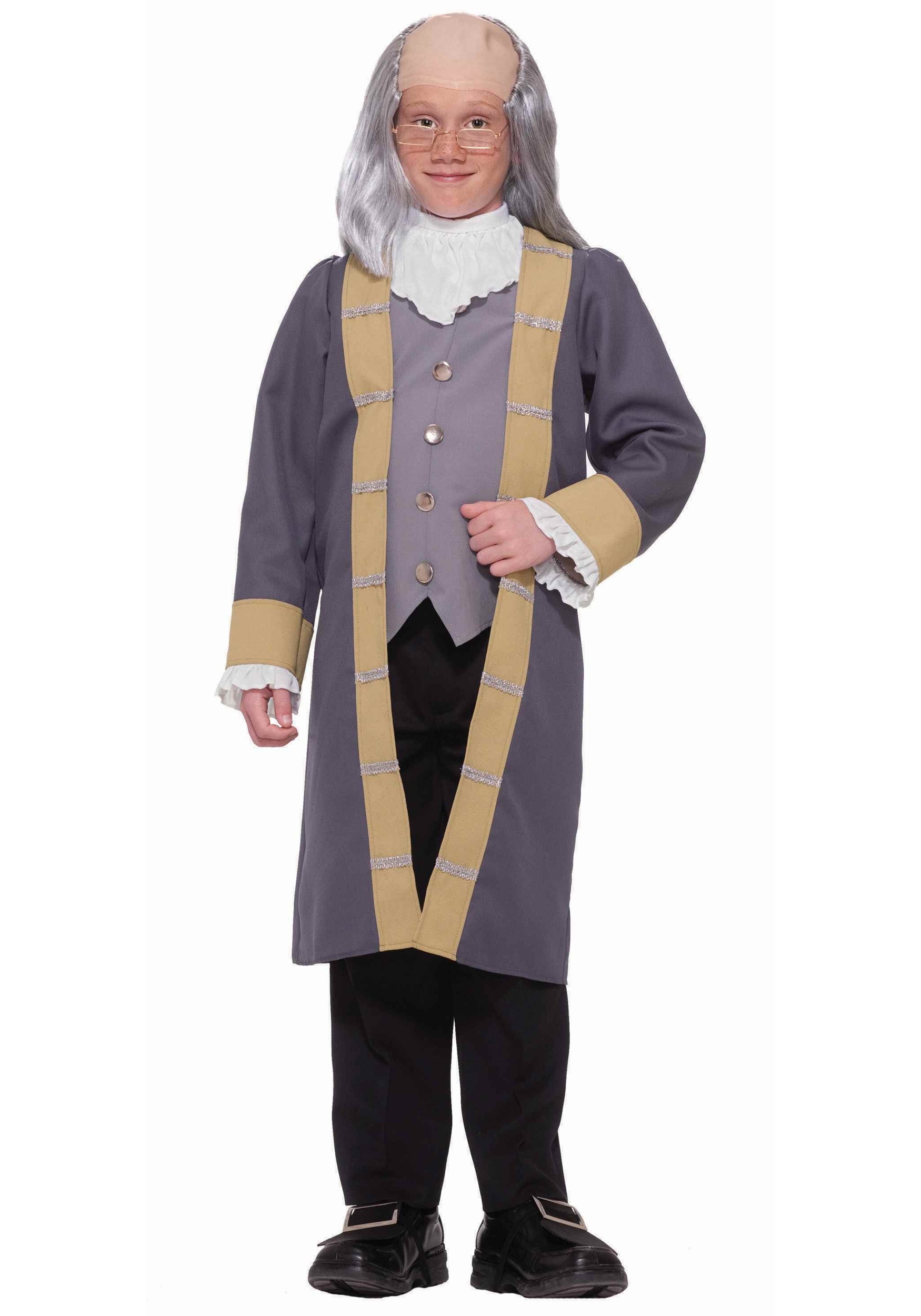 Kids Benjamin Franklin Costume