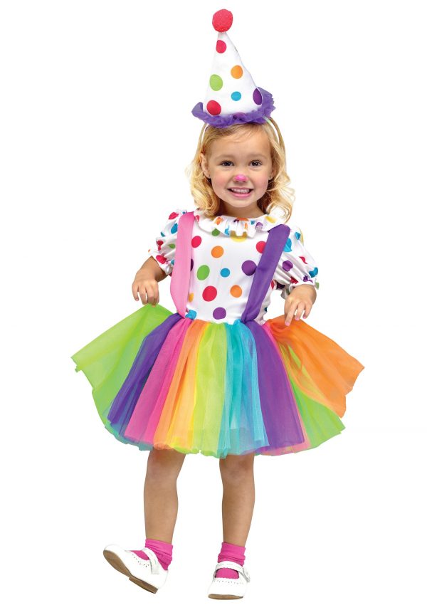 Kids Big Top Fun Clown Costume