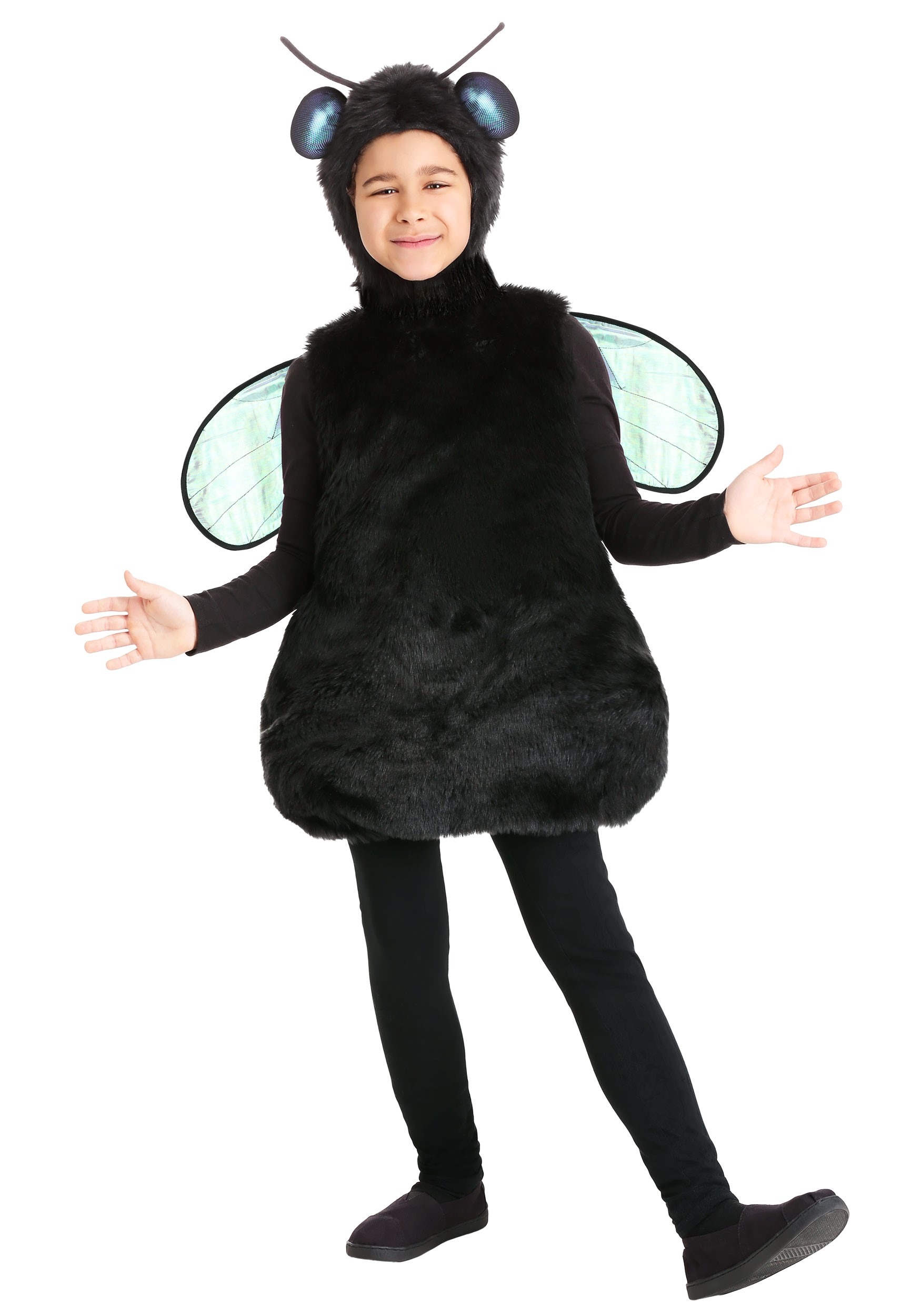 Kid’s Black Fly Costume