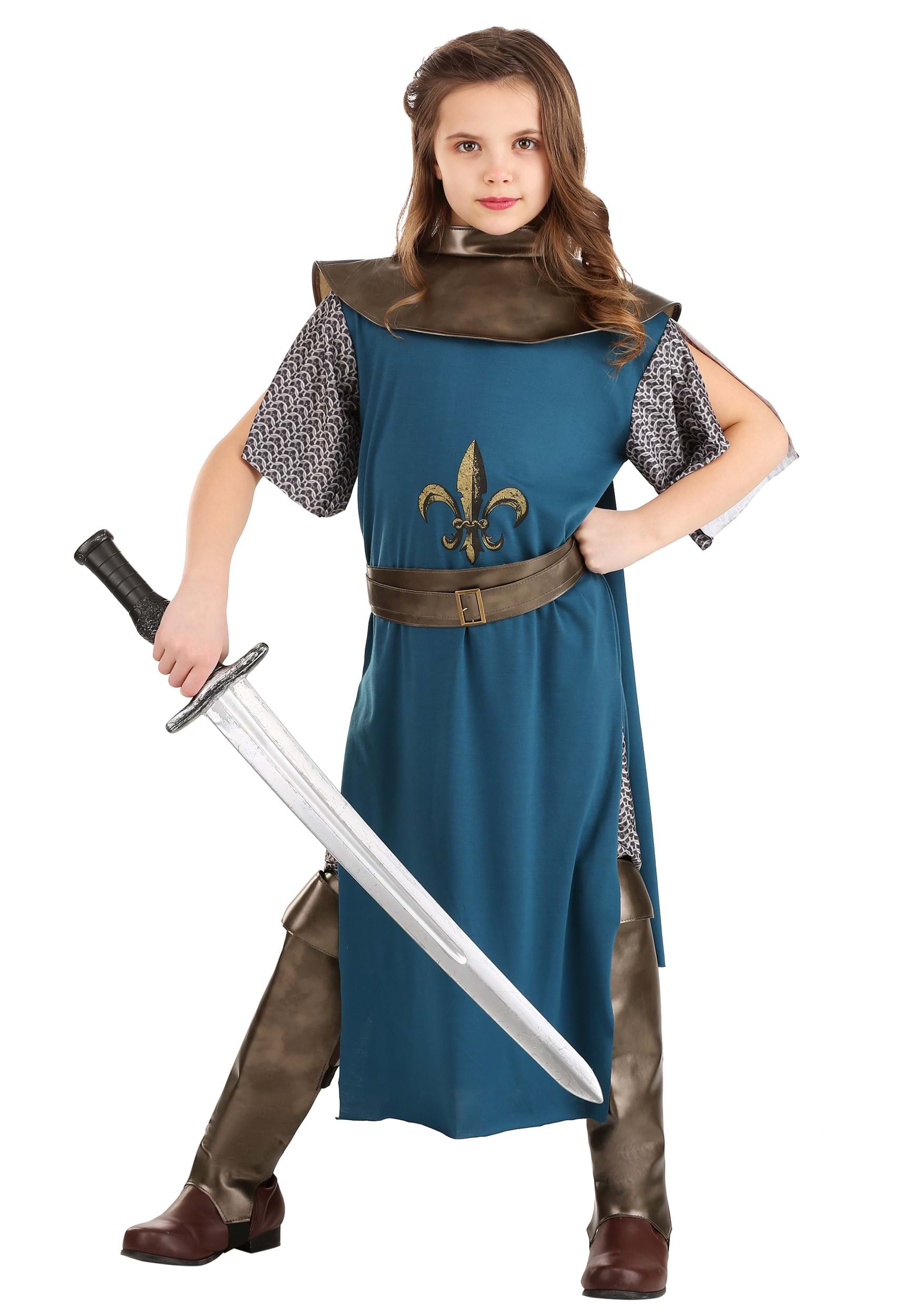 Kid’s Brave Joan of Arc Costume