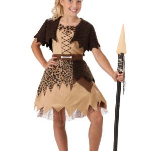 Kid's Cavegirl Dress Costume