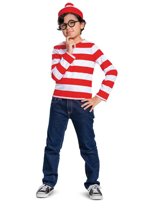 Kids Classic Where's Waldo Costume