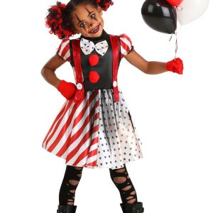Kid's Dangerous Dotty the Clown Costume