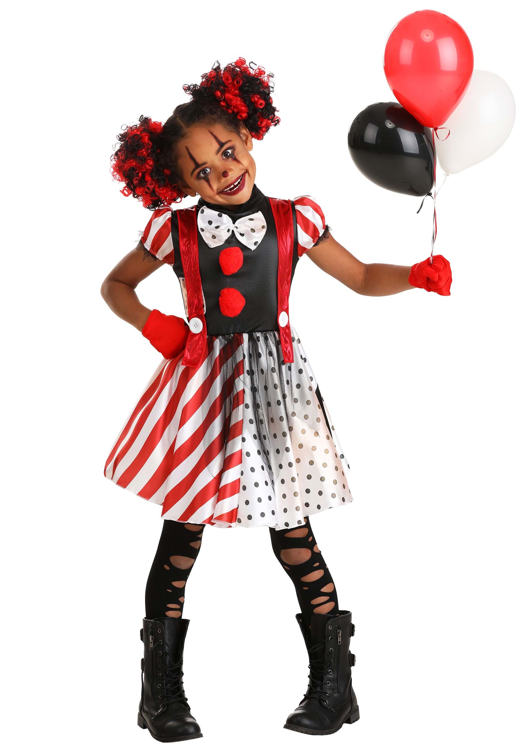 Kid’s Dangerous Dotty the Clown Costume